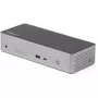 StarTech.com Dock USB-C – DisplayPort e HDMI quad-monitor 4K 60Hz – Docking station USB-C universale con 100W Power Delivery – Hub USB con 1x USB Type-C e 3x USB-A, Ethernet, audio