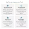 StarTech.com Dock USB-C – DisplayPort e HDMI quad-monitor 4K 60Hz – Docking station USB-C universale con 100W Power Delivery – Hub USB con 1x USB Type-C e 3x USB-A, Ethernet, audio