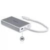 StarTech.com Adattatore multiporta USB-C – Docking station da viaggio USB-C con HDMI 4K – 60 W Power Delivery Pass-Through, GbE, hub USB-A 3.0 a 2 porte – Mini dock USB Type-C portatile per laptop – bianco