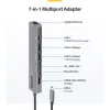 StarTech.com Hub adattatore multiporta USB-C, USB-C a HDMI 4K 60Hz, Gigabit Ethernet e ricarica laptop 100W per Macbook Pro / Air e Windows