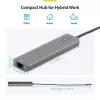 StarTech.com Hub adattatore multiporta USB-C, USB-C a HDMI 4K 60Hz, Gigabit Ethernet e ricarica laptop 100W per Macbook Pro / Air e Windows