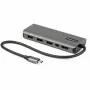 StarTech.com Adattatore multiporta USB-C – USB-C a HDMI o Mini DisplayPort 4K 60Hz, 100W Power Delivery Pass-Through, hub USB 10Gbps a 4 porte – Mini dock USB Type-C – con cavo fisso da 12 pollici (30 cm)