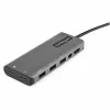 StarTech.com Adattatore multiporta USB-C – USB-C a HDMI o Mini DisplayPort 4K 60Hz, 100W Power Delivery Pass-Through, hub USB 10Gbps a 4 porte – Mini dock USB Type-C – con cavo fisso da 12 pollici (30 cm)