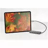 StarTech.com Adattatore multiporta USB-C – USB-C a HDMI o Mini DisplayPort 4K 60Hz, 100W Power Delivery Pass-Through, hub USB 10Gbps a 4 porte – Mini dock USB Type-C – con cavo fisso da 12 pollici (30 cm)