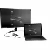 StarTech.com Adattatore multiporta USB-C – USB-C a HDMI o Mini DisplayPort 4K 60Hz, 100W Power Delivery Pass-Through, hub USB 10Gbps a 4 porte – Mini dock USB Type-C – con cavo fisso da 12 pollici (30 cm)