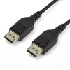 StarTech.com Cavo DisplayPort 1.4 certificato VESA 2 m – 8K 60Hz HBR3 HDR – Cavo monitor Super UHD DisplayPort a DisplayPort 1,8 m – Cavo video Ultra HD 4K 120Hz DP 1.4 slim M/M connettore DP