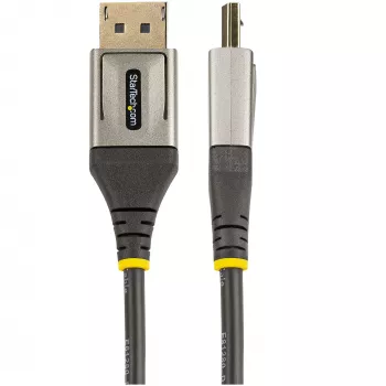 StarTech.com Cavo DisplayPort 1.4 certificato VESA 16ft (5m) – 8K 60Hz HDR10 – Video Ultra HD 4K 120Hz – Cavo DisplayPort 1.4 – Per monitor/display – Cavo DisplayPort a DisplayPort – M/M