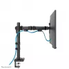 Neomounts DS60-600BL1 Supporto monitor 10-32 pollici - Quick-Fix - Stop 180°