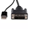 StarTech.com Adattatore DVI a DisplayPort – Alimentazione USB – 1920 x 1200 – Convertitore DVI a DisplayPort – Adattatore video – DVI-D a DP