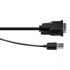 StarTech.com Adattatore DVI a DisplayPort – Alimentazione USB – 1920 x 1200 – Convertitore DVI a DisplayPort – Adattatore video – DVI-D a DP