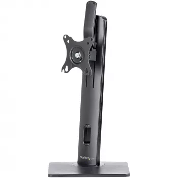 StarTech.com supporto da tavolo per monitor singolo – supporto per monitor regolabile in altezza – per monitor VESA fino a 32 pollici (7 kg) – supporto ergonomico per scrivania – inclinabile/orientabile/rotante