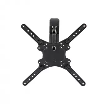 StarTech.com supporto a parete per TV completamente orientabile – per display VESA 32-55 pollici (77 lb/35 kg) – sistema universale piatto da parete per TV a schermo piatto – robusto supporto a braccio articolato regolabile inclinabile/orientabile