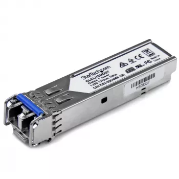 StarTech.com modulo ricetrasmettitore SFP compatibile Cisco GLC-LH-SMD – 1000BASE-LX/LH~modulo SFP compatibile Cisco GLC-LH-SMD – 1000BASE-LX/LH – 1GbE fibra monomodale SMF ricetrasmettitore ottico – 1GE Gigabit Ethernet SFP – LC 10 km – 1310 nm – DDM Cisco Firepower, ASR920, IE2000