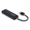 Hub USB-A a 4 porte StarTech.com, 5 Gbit/s, bus-powered, mini hub USB da viaggio compatto, splitter USB 3.0 multi-porta, hub USB portatile, protezione da sovracorrente (OCP)