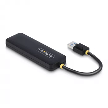 Hub USB-A a 4 porte StarTech.com, 5 Gbit/s, bus-powered, mini hub USB da viaggio compatto, splitter USB 3.0 multi-porta, hub USB portatile, protezione da sovracorrente (OCP)
