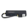 Hub USB-A a 4 porte StarTech.com, 5 Gbit/s, bus-powered, mini hub USB da viaggio compatto, splitter USB 3.0 multi-porta, hub USB portatile, protezione da sovracorrente (OCP)