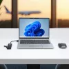 Hub USB-A a 4 porte StarTech.com, 5 Gbit/s, bus-powered, mini hub USB da viaggio compatto, splitter USB 3.0 multi-porta, hub USB portatile, protezione da sovracorrente (OCP)
