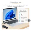 Hub USB-A a 4 porte StarTech.com, 5 Gbit/s, bus-powered, mini hub USB da viaggio compatto, splitter USB 3.0 multi-porta, hub USB portatile, protezione da sovracorrente (OCP)