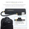 Hub USB-A a 4 porte StarTech.com, 5 Gbit/s, bus-powered, mini hub USB da viaggio compatto, splitter USB 3.0 multi-porta, hub USB portatile, protezione da sovracorrente (OCP)