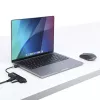 Hub USB-C a 4 porte StarTech.com, 5 Gbit/s, da USB-C a 4x USB-A, bus-powered, mini hub da viaggio compatto, splitter USB 3.0 multi-porta, hub portatile, protezione da sovracorrente
