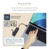 Hub USB-C a 4 porte StarTech.com, 5 Gbit/s, da USB-C a 4x USB-A, bus-powered, mini hub da viaggio compatto, splitter USB 3.0 multi-porta, hub portatile, protezione da sovracorrente