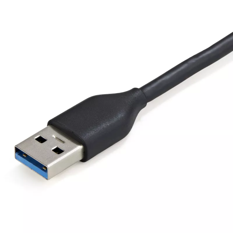 Hub USB 3.0 a 4 porte StarTech.com - Da USB-A a 4x USB-A - SuperSpeed 5 Gbit/s hub USB 3.1 Gen 1 Type-A portatile - USB bus-powered - Hub USB per laptop/desktop con cavo lungo 28 cm e gestione dei cavi~Hub USB 3.0 a 4 porte - Da USB-A a 4x USB-A - SuperSpeed 5 Gbit/s hub USB 3.2 Gen 1 Type-A portatile - USB bus-powered - Hub USB per laptop/desktop con cavo lungo 28 cm e gestione dei cavi
