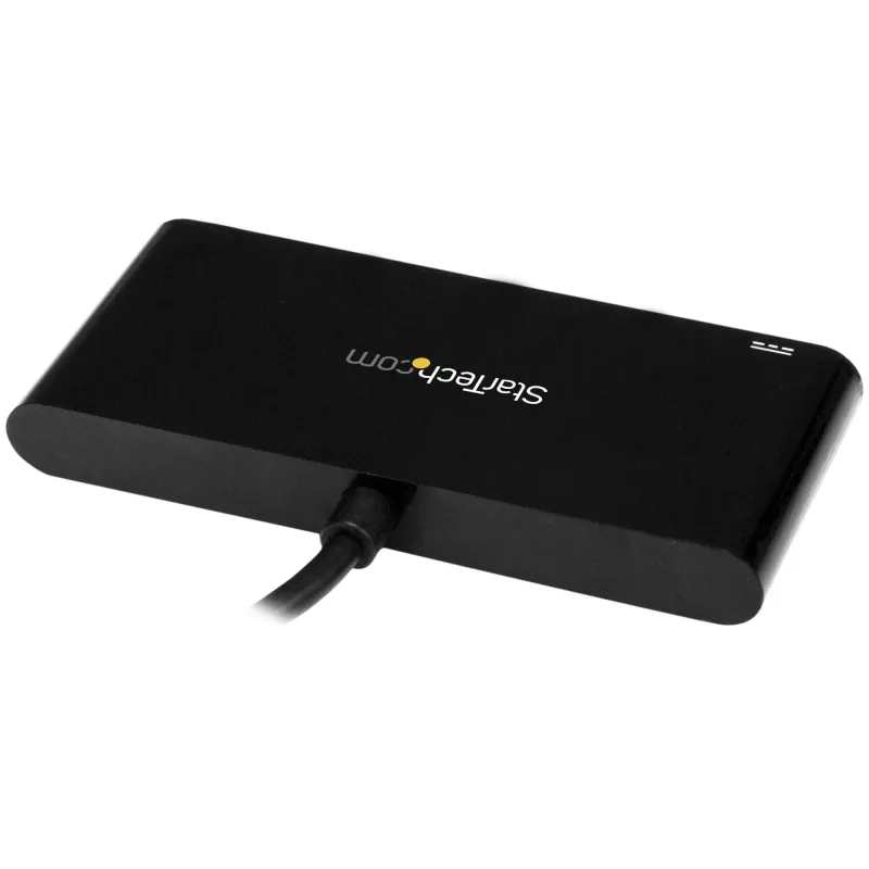 StarTech.com HB30C4AFPD hub USB-C a 4 porte, da USB-C a 4x USB-A, USB 3.0 SuperSpeed 5Gbps, Power Delivery 2.0
