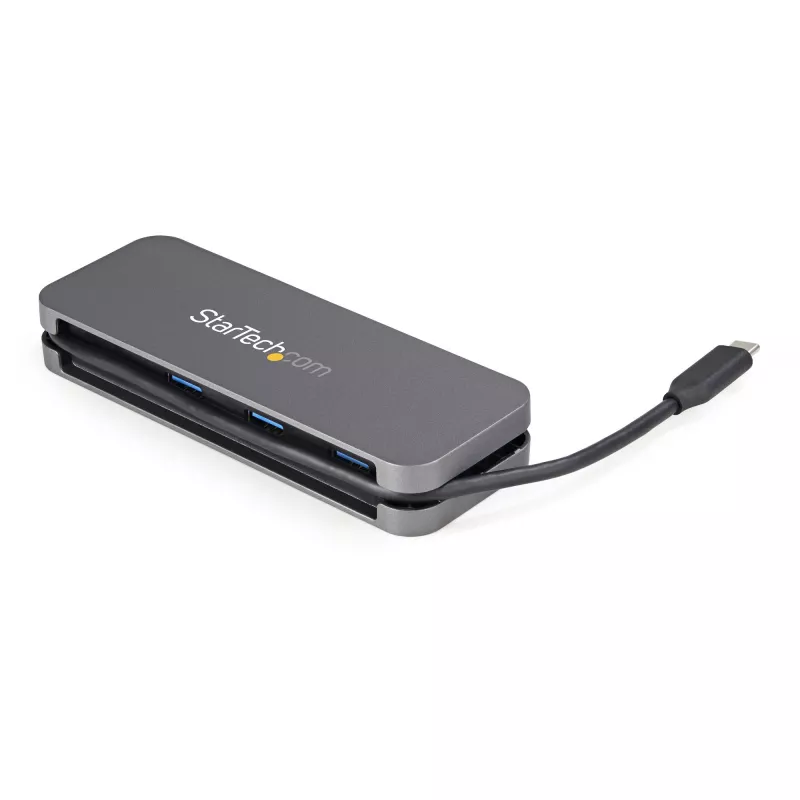 Hub USB C a 4 porte StarTech.com - 3x USB-A/1x USB-C - Hub USB 3.0 Type-C 5 Gbit/s (3.2/3.1 Gen 1) - Bus-powered - Hub adattatore USB-C a USB-A portatile - Cavo da 28,5 cm (11,2