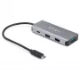 StarTech.com HB31C3A1CB hub USB-C a 4 porte, 3x USB-A + 1x USB-C, USB 3.1 Gen 2 10 Gbps, alimentato via bus, cavo da 25 cm