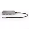 Hub USB-C a 4 porte StarTech.com con uscita video USB-C DP Alt Mode 4K 60Hz - 3x USB-A, 1x USB Type-C, 100W Power Delivery pass-through, USB 3.2 10Gbps, cavo da 30cm, hub USB portatile