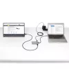 Hub USB-C a 4 porte StarTech.com con uscita video USB-C DP Alt Mode 4K 60Hz - 3x USB-A, 1x USB Type-C, 100W Power Delivery pass-through, USB 3.2 10Gbps, cavo da 30cm, hub USB portatile