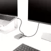 Hub USB-C a 4 porte StarTech.com con uscita video USB-C DP Alt Mode 4K 60Hz - 3x USB-A, 1x USB Type-C, 100W Power Delivery pass-through, USB 3.2 10Gbps, cavo da 30cm, hub USB portatile
