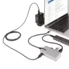 Hub USB-C a 4 porte StarTech.com con uscita video USB-C DP Alt Mode 4K 60Hz - 3x USB-A, 1x USB Type-C, 100W Power Delivery pass-through, USB 3.2 10Gbps, cavo da 30cm, hub USB portatile