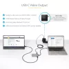 Hub USB-C a 4 porte StarTech.com con uscita video USB-C DP Alt Mode 4K 60Hz - 3x USB-A, 1x USB Type-C, 100W Power Delivery pass-through, USB 3.2 10Gbps, cavo da 30cm, hub USB portatile