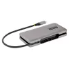 StarTech.com HB31CM1A3CB hub USB-C a 4 porte, 1x USB-A + 3x USB-C, USB 3.2 Gen 2 10 Gbps, alimentato via bus, cavo avvolgibile da 25 cm (9,8 pollici)