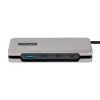 StarTech.com HB31CM1A3CB hub USB-C a 4 porte, 1x USB-A + 3x USB-C, USB 3.2 Gen 2 10 Gbps, alimentato via bus, cavo avvolgibile da 25 cm (9,8 pollici)