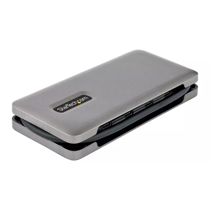 StarTech.com HB31CM4CPD3 hub USB-C a 4 porte, 4x USB-C, USB 3.2 Gen 2 10 Gbps, pass-through Power Delivery da 100 W, cavo da 25 cm (9,8 pollici)