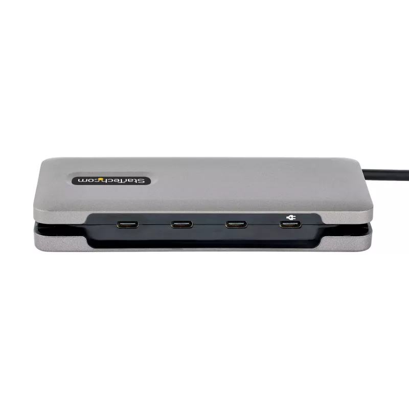 StarTech.com HB31CM4CPD3 hub USB-C a 4 porte, 4x USB-C, USB 3.2 Gen 2 10 Gbps, pass-through Power Delivery da 100 W, cavo da 25 cm (9,8 pollici)