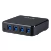 Box switch periferiche USB 3.0 4-a-4 StarTech.com, 5 Gbit/s, Micro-USB Type-B, nero, plastica, CE, FCC, REACH, 0 - 40 °C