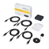 Box switch periferiche USB 3.0 4-a-4 StarTech.com, 5 Gbit/s, Micro-USB Type-B, nero, plastica, CE, FCC, REACH, 0 - 40 °C