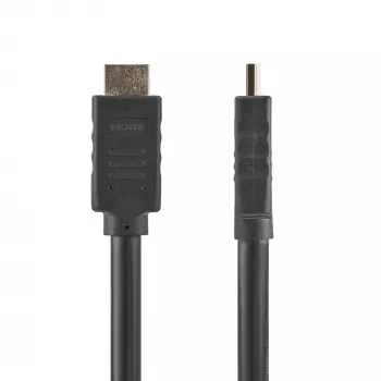 Cavo HDMI 2.0 da 50ft (15m) StarTech.com - Cavo HDMI attivo 4K 60Hz - Certificato CL2 per installazione a parete - Cavo HDMI UHD high speed lungo e robusto - HDR, 18 Gbit/s - Cavo maschio-maschio - nero