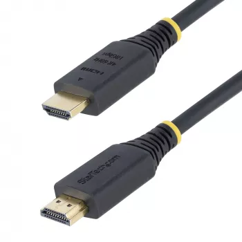 Cavo HDMI high speed premium certificato da 1m (3.3ft) StarTech.com, 4K 60Hz/1440p 144Hz, HDR10/HDCP 2.2/ARC, 18Gbit/s, cavo HDMI 2.0 UHD per TV/monitor/display, guaina TPE