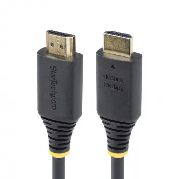 Cavo HDMI high speed da 30cm (1ft) StarTech.com, 4K 60Hz/1440p 144Hz, HDR10/HDCP 2.2/ARC, 18Gbps, cavo HDMI 2.0 UHD per TV/monitor/display, guaina TPE