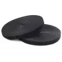 Rotolo di velcro da 100 ft StarTech.com – fascette per cavi riutilizzabili da tagliare – nastro industriale per fissaggio cavi in formato grande / avvolgimento in tessuto regolabile nero / fascette per gestione cavi autoadesive riutilizzabili