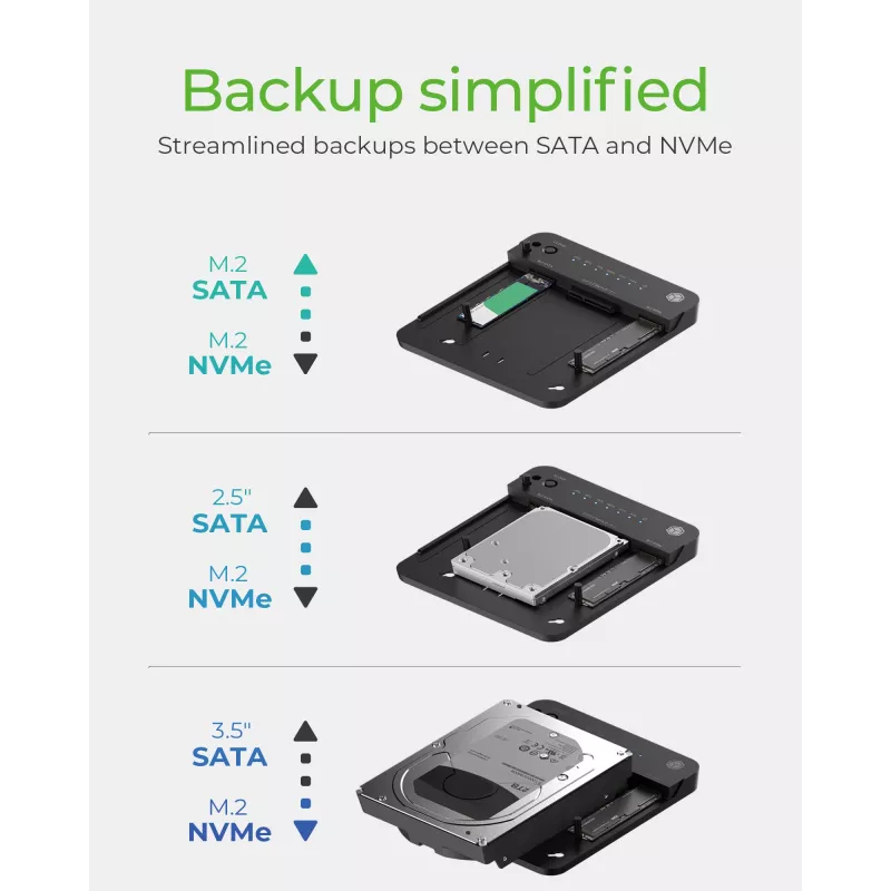 ICY BOX IB-2915MSCL-C31 USB 3.2 Gen 2 (3.1 Gen 2) Type-C nero