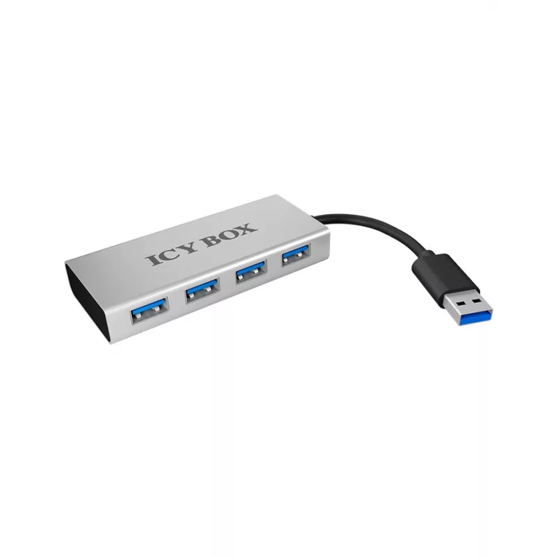 ICY BOX IB-AC6104 USB 3.2 Gen 1 (3.1 Gen 1) Type-A 5000 Mbit/s bianco