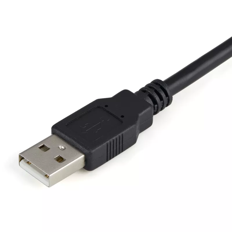 StarTech.com Cavo adattatore da 1 porta FTDI USB a seriale RS232 con mantenimento COM
