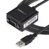 StarTech.com Cavo adattatore da 1 porta FTDI USB a seriale RS232 con mantenimento COM