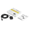 StarTech.com Cavo adattatore da 1 porta FTDI USB a seriale RS232 con mantenimento COM