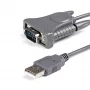 StarTech.com ICUSB232DB25 cavo adattatore da USB 2.0 a seriale RS232, DB9/DB25, grigio